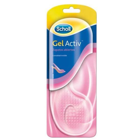 Scholl GelActiv Dames Inlegzolen voor Open Schoenen