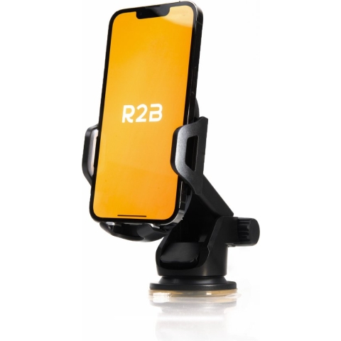 R2B® Telefoonhouders Auto Zuignap - Voor Raam, Dashboard en Ventilatie - Telefoonhouder Auto Ventilatie - Gsm Houder Auto - Accessories - Auto Telefoonhouder - Model Haarlem