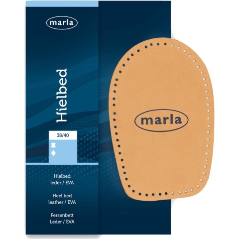Marla Hielbed - Lederen hielbed hard - Maat 41/43