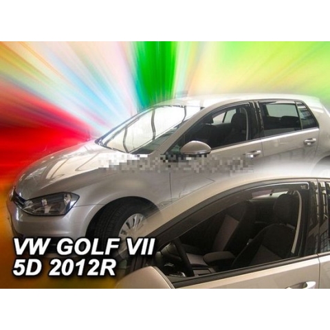 Zijwindschermen geschikt voor VW Golf VII 5-drs 2012 - 2020 V + A ramen
