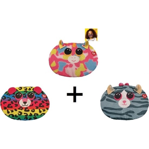 TY Beanie Boo Mondmasker - Mondkapje - 3-pack - Bundel