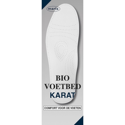 Marla Bio Karat - Lederen voetbedzool - Maat 38
