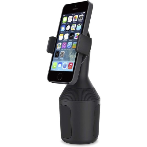 Belkin Telefoonhouder auto - bevestiging in bekerhouder - Zwart