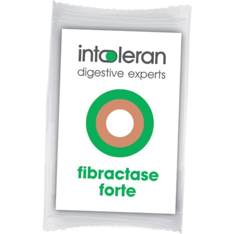 Intoleran Fibractase Forte (1200) Proefmonster Enzymen - 5 capsules