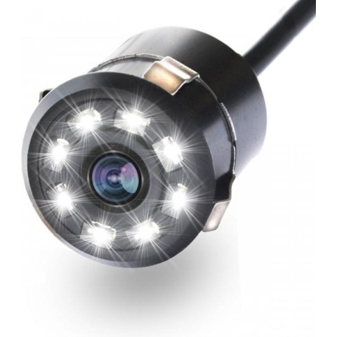 Cartronix RV-340 Achteruitrijcamera | Universeel | Bumper | 8 LED