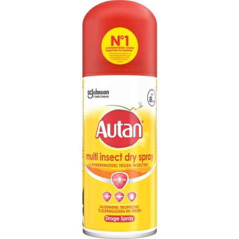 Autan - Multi Insect Dry Spray - 25% Deet - 100 ML