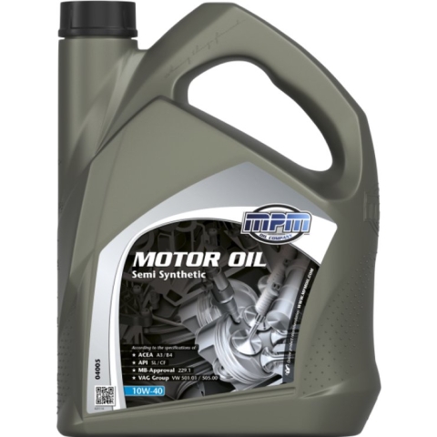 MPM Motorolie 10w40 - 5 liter