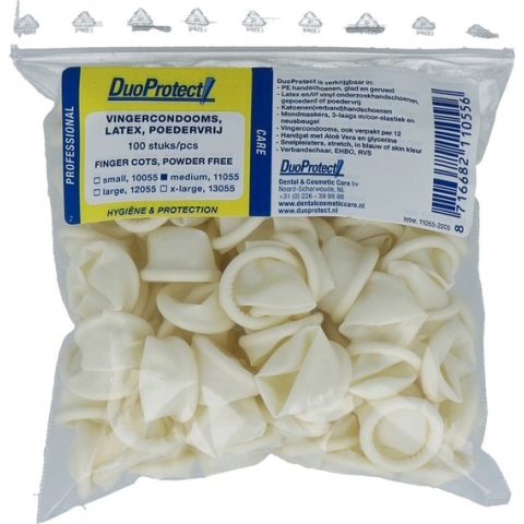 DuoProtect Vingercondooms M 100ST