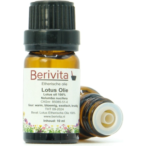 Lotus Olie 100% 10ml - Etherische Lotusbloem Olie van Lotusplant