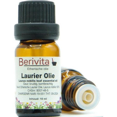 Laurier Olie 100% 10ml - Essentiële, Etherische Olie Laurierblad - Laurel Leaf oil