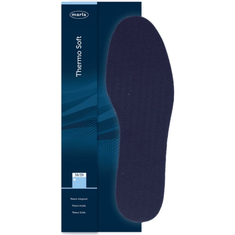 Marla Thermosoft Fleecezolen - Thermo fleece inlegzool - Maat 40/41