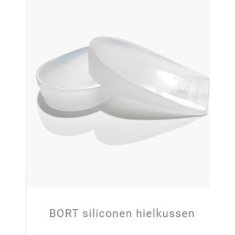 Bort Hielkussen in silicone, Heel Cushion, 930050, per paar, M: 39-41