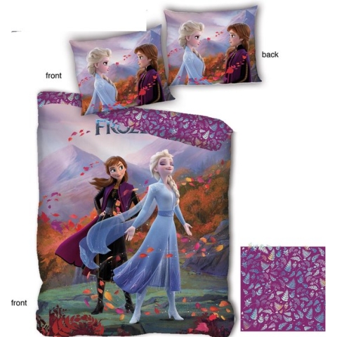 Disney Frozen Dekbedovertrek - Eenpersoons - 140 x 200 cm - polyester