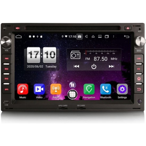 Seat Skoda Android 10 Autoradio | Peugeot 307 | Ford Galaxy CarPlay