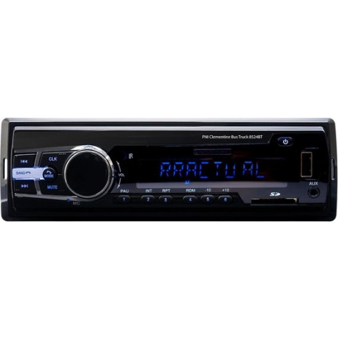 PNI 8524BT Auto Radio Speler - 1DIN - met SD, USB, AUX, RCA en Bluetooth