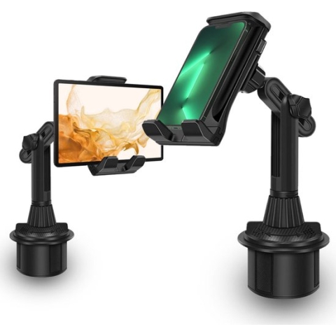 Telefoniehouder - Auto - Universeel - Voor telefoon en tablet - 4 tot 13 Inch