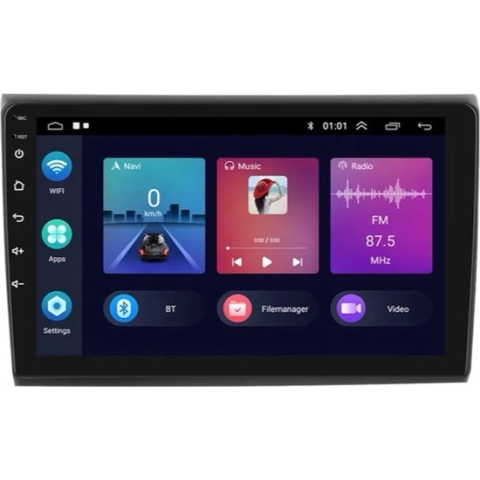 Fiat Bravo 2007-2012 Android 12 Navigatie En Multimediasysteem 1GB RAM 16GB ROM