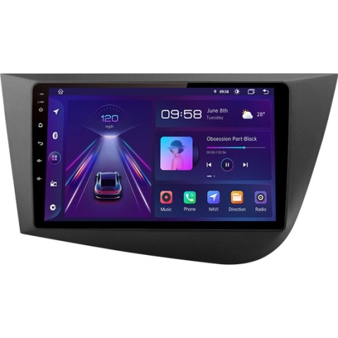 Seat Leon 2005-2012 Android 10 navigatie en multimediasysteem 1+16GB