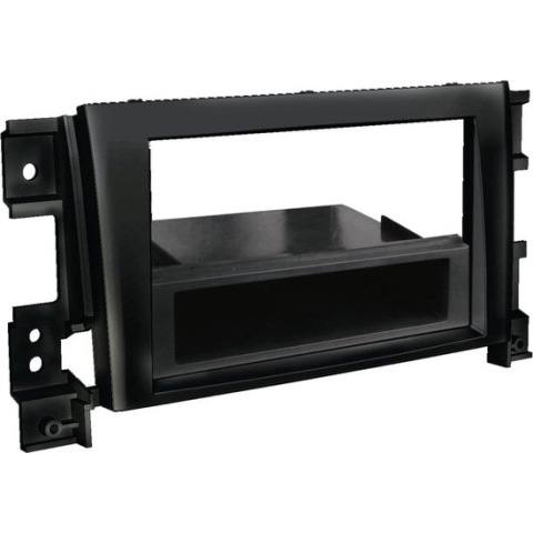 2-DIN Paneel Suzuki Grand Vitara 2006-2015 Kleur: Zwart