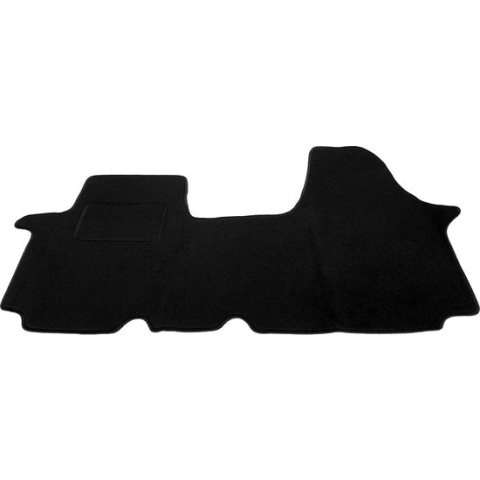 Automatten voorzijde - zwart stof - geschikt voor Renault Trafic II 2001-2014