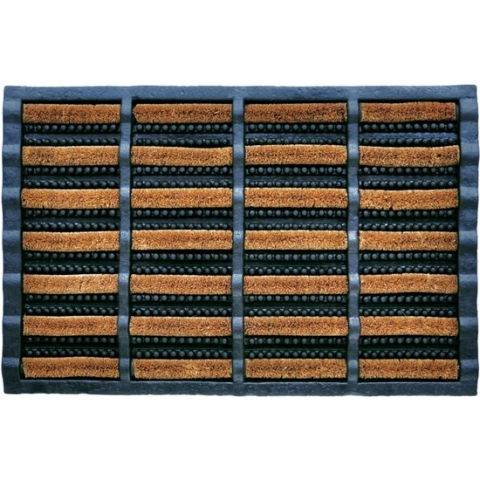 Benson - Rubberen Deurmat met Kokos Borstels - 40 x 60 cm