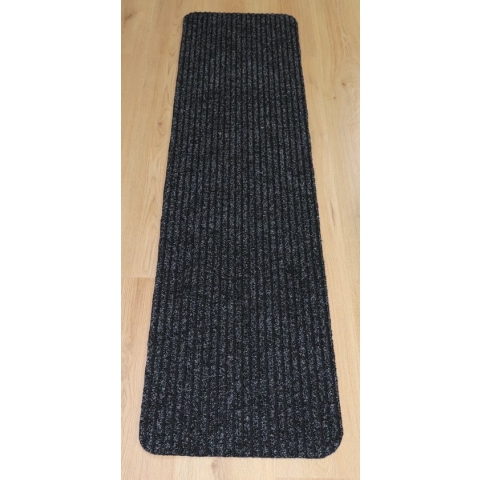 Keukenmat Heavy Duty zwart antraciet 40x180 antislip