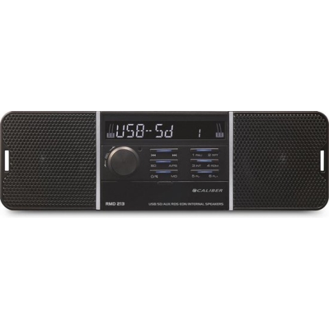 Caliber Autoradio met USB, SD, AUX, FM - 1 DIN - Enkel DIN - Ingebouwde Speakers - (RMD213)
