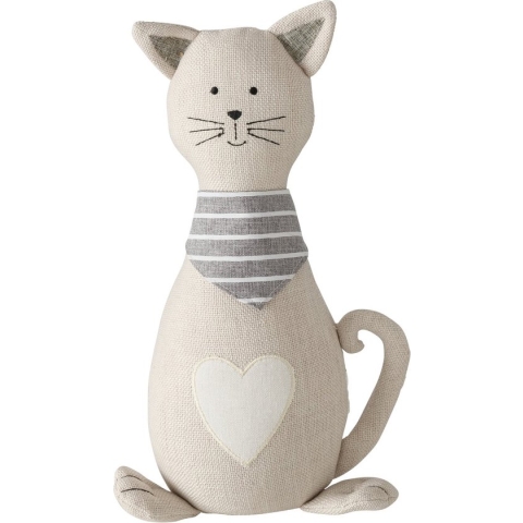 Deurstopper Kitty Beige met hart