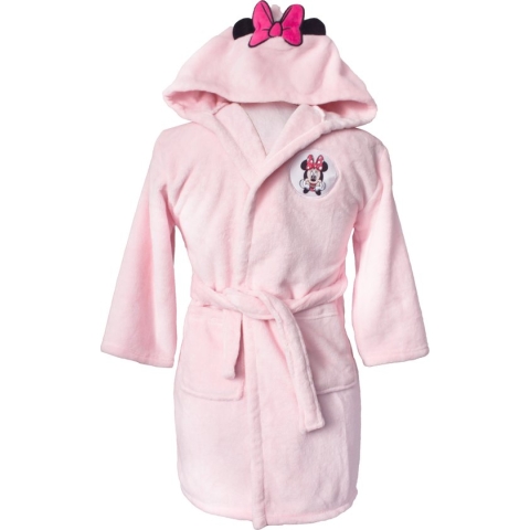 Disney Minnie Mouse Badjas, Love - 6/8 jaar - 100% Polyester