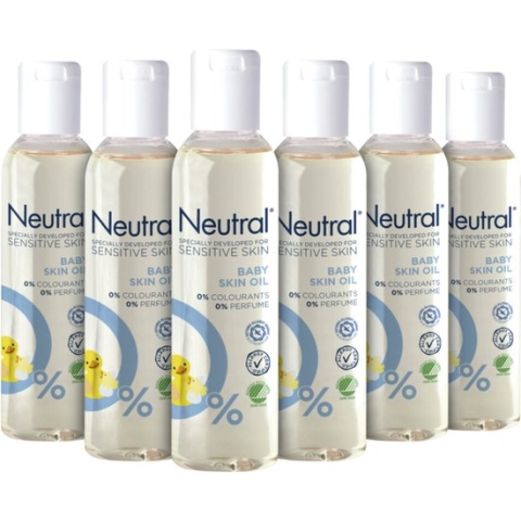 6x Neutral Baby Huidolie 150 ml