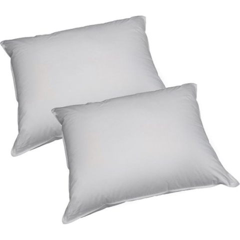 Slaap Vaak Luxe Anti-allergie Hoofdkussen Set (2 Stuks) - 800 gram - Medium - 60x70 cm - Wit