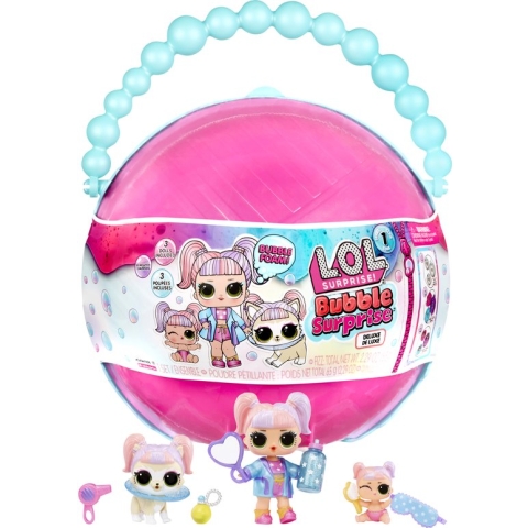 L.O.L. Surprise! Bubble Surprise Deluxe - Roze - Minipop