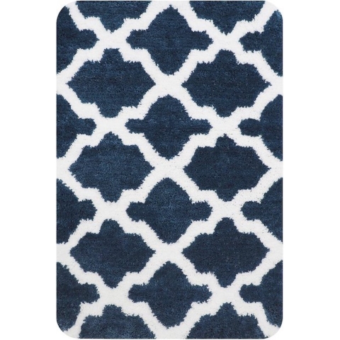 Dutch House Badmat Toulon 60x90 cm Donkerblauw