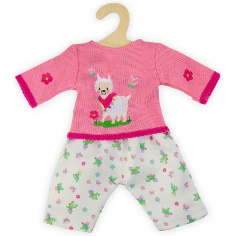 Heless Poppenkleding "alpaca Oscar" 35-45 Cm Roze