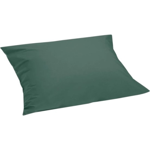 Yumeko kussensloop percal bosgroen 60x70 - Bio, eco & fairtrade