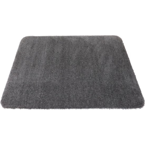 XL Badkamermat - WC mat Soft zwart antraciet 60x80 antislip