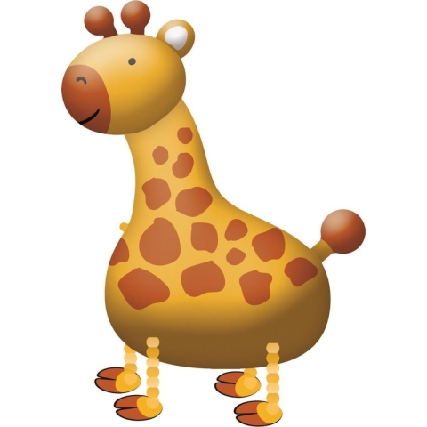 Walking pet giraffe kids - 109 x 89cm