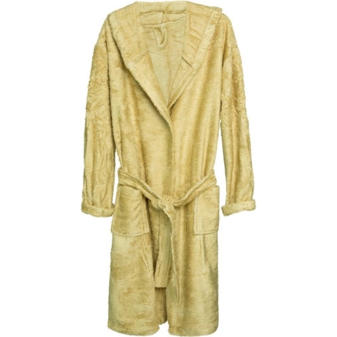 Timboo Badjas kind Honey Yellow - Bamboe - Extra zacht - Kinderbadjas