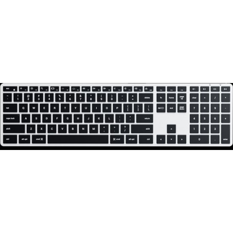 Satechi Slim X3 Bluetooth Keyboard - draadloos - verlichte toetsen - ultra dun - zilver