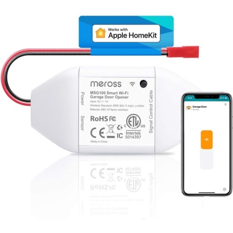 Meross Smart Wi-Fi Garage Door Opener Apple HK