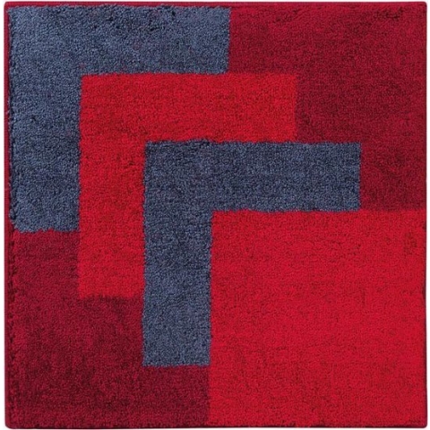 Casilin - Graduale - Antislip Toilet WC mat vierkant - Rood - 60 x 60 cm