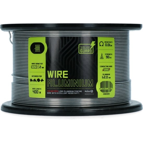 ZoneGuard Basic aluminium draad 2 mm 400 m
