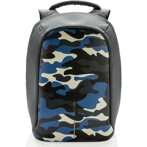 XD Design Bobby Compact - Anti-Diefstal Rugzak 11 liter - Camouflage blauw