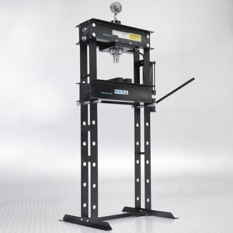 Datona® Werkplaatspers 30 ton hydropneumatisch - Zwart