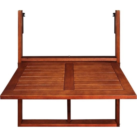 Casaria Balkontafel - FSC®-Gecertificeerd Acaciahout Hangend – Bruin