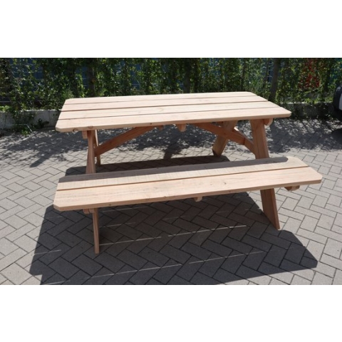 Picknick tafel van douglashout 180x200x78