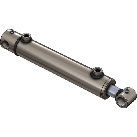 Hydraulische Cilinder Dubbelwerkend met Bevestiging 32/20/150