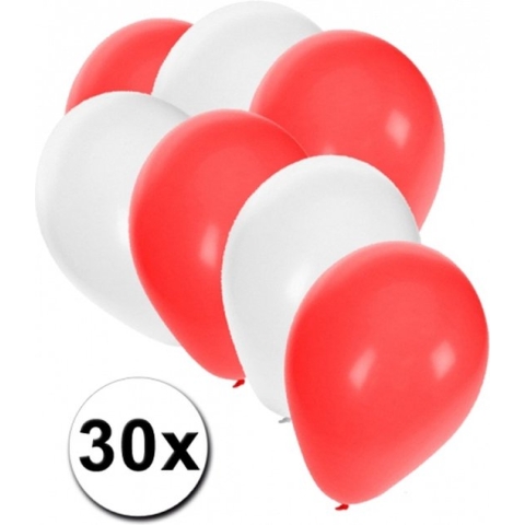 30x Ballonnen in Turkse kleuren