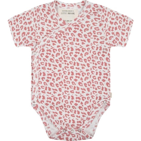 Little Indians Romper Baby korte mouwen | Leopard Rose