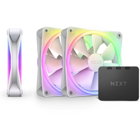 NZXT F120 RGB Duo - Triple pack - Wit - 120mm